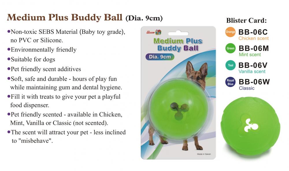 Medium Plus Buddy Ball All Flavors