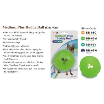 Percell Medium+ Buddy Ball Durable Treat Dispensing Toy