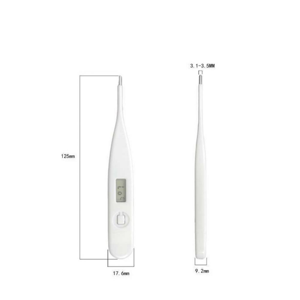 Digital thermometer digital water proof oral underarm armpit rectal test baby child kid adult thermometer