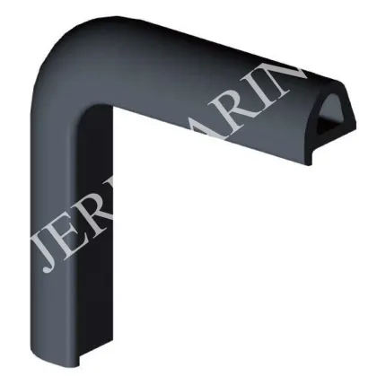 DD200 Rubber Fender - D Type Corner Rubber Fender by Jeri Marine