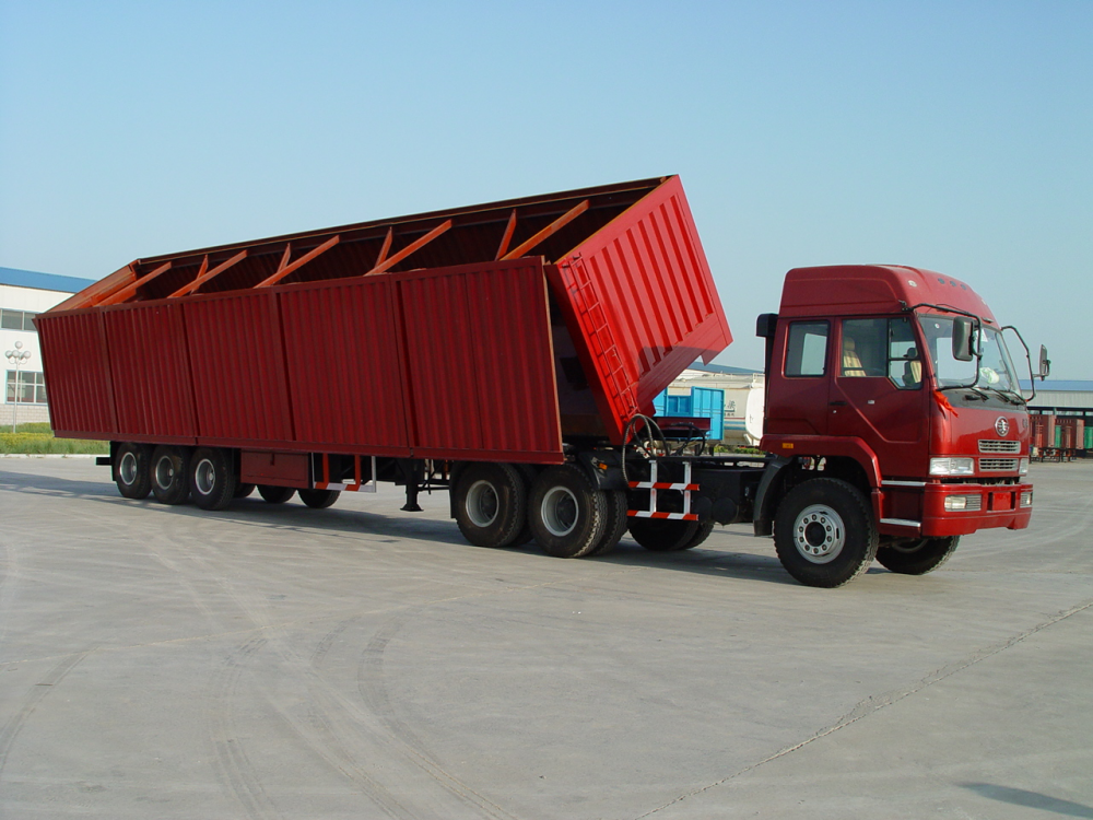Side Wall Tipper Trailer 6 Png