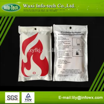 TUV Fiberglass fire blanket for fire fighting