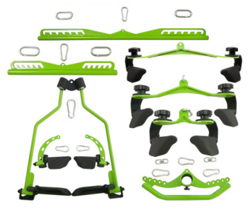 2024 New Gym Exercise Back Handles with Mag Safe Grips