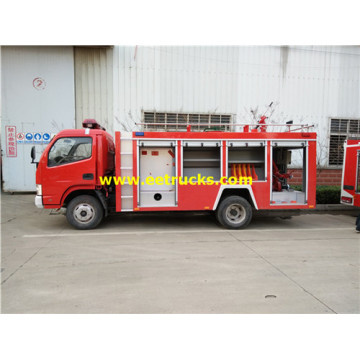 6000L 150HP Fire Water Vehicles