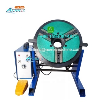 140mm Through Hole Welding Positioner for Pipe Circle Seam Welding