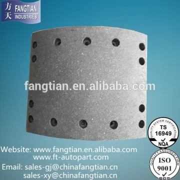 Drilled Brake Lining For DAF Trucks