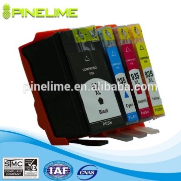 2015 New arrival compatible ink cartridge for HP934XL 935XL use with Officejet Pro 6230, 6830