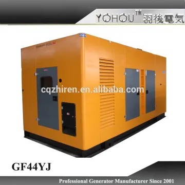 400V/230V 3 phase sound proof diesel generator 45 kva
