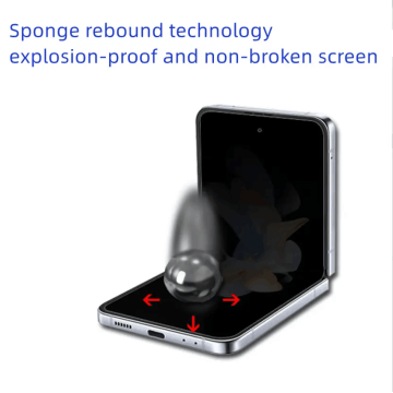 Filmes dobráveis ​​de hidrogel super claros para Samsung Flip4