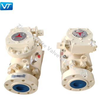 Válvulas de bola de alta pressão de 10000 psi classificação