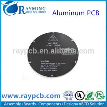 Fast supply Aluminum pcb,Black Soldermask 1oz Aluminum pcb Board