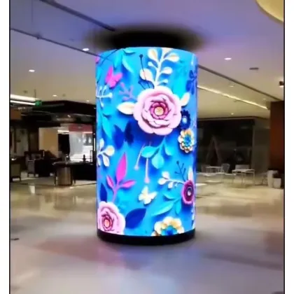 Indoor LED 3D Flexible OLED Screen Display for Advertising