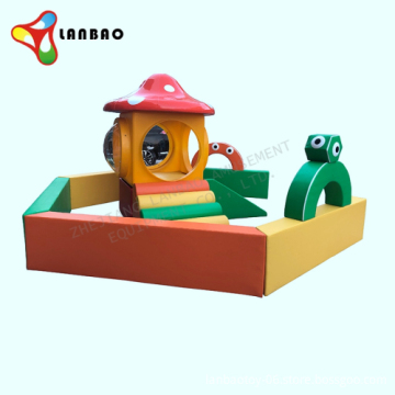 New Design Amusement Park Mushroom House Soft Play Equipment for Indoor Baby Playgrounds