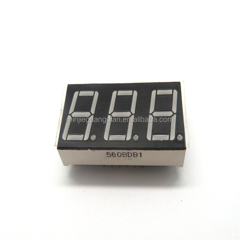 White 3 Digit 7-segment Led Panel, High Quality White 3 Digit 7-segment ...