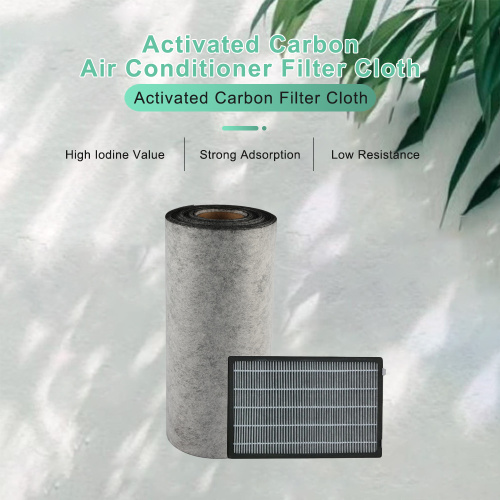 Support de filtre en carbone activé