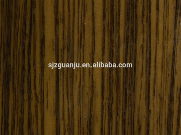 wood grain pvc thermo foil wrap film