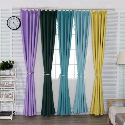 Merchant Wholesale Solid Color Blackout Curtains