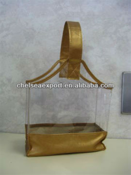 pvc cosmetic clear plastic bag Wash gargle bag