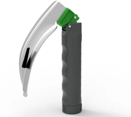 Handheld Anesthesia Disposable Fiber Optic Laryngoscope