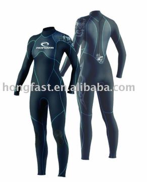 4mm SBR SCR CR neoprene wetsuits with nylon or super stretch both sides