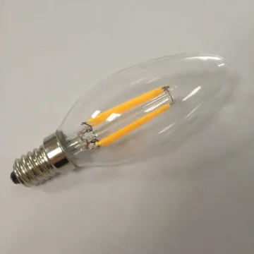 Candle led lamp C35 4W led filament bulb