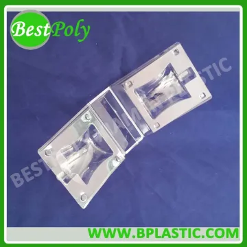 High quality!plastic clamshell packaging clamshell box round clamshell