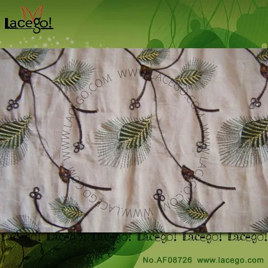 Cotton Voile African Lace Fabric
