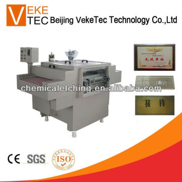 Label Plate Etching Machine