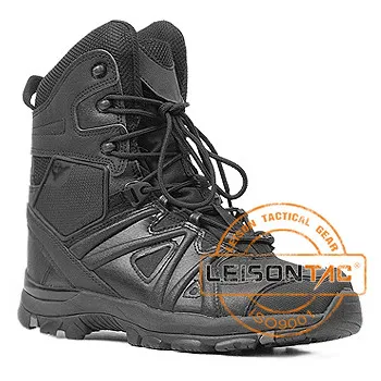Tactical Boots with waterproof nylon and cowhide leather