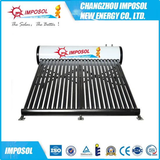 Hot Sales Black Chromed Flat Panels Solar water heater