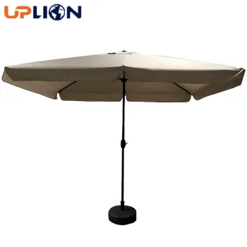 Modern 2x3M Uplion Flap Umbrella with 6 Ribs for Patio and Garden