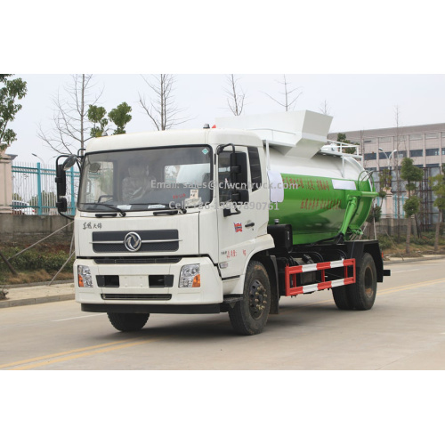 Tout nouveau camion de collecte d&#39;huile recyclée Dongfeng 10CBM