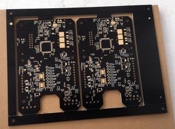4 طبقة PCB 1.6 مللي متر 1 أوقية لحام أسود