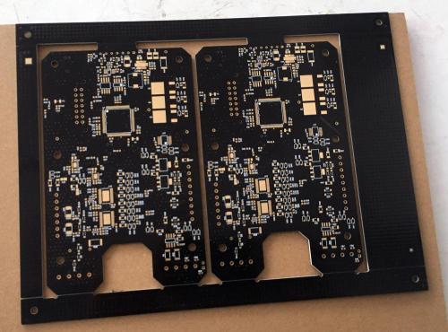 4 lapisan PCB 1.6mm 1OZ solder hitam