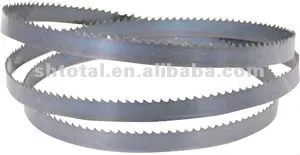 Band saw blade for cutting of light block cements