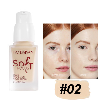 Long-Lasting Concealer Liquid Foundation - Pipoca