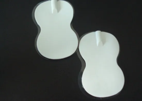 Silicon Rubber Heating Pad For Ems Tens Medical Device With Ce Certification, White Silicone Rubber Pad