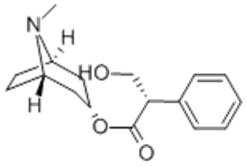 Benzeneacetic acid, a-(hydroxymethyl)-,( 57263287,3-endo)-8-methyl-8-azabicyclo[3.2.1]oct-3-yl ester,( 57263288,aS)- CAS 101-31-5