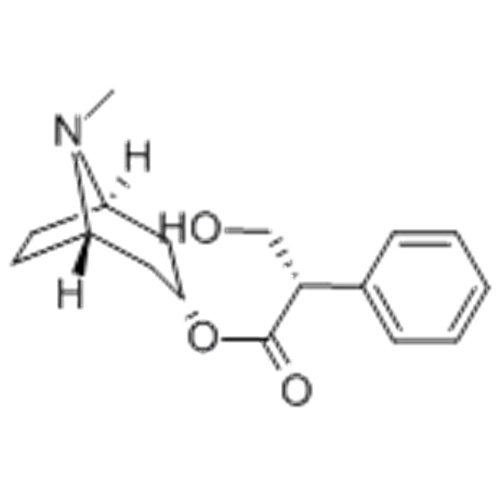 Acido benzenacetico, a- (idrossimetil) -, (57263287,3-endo) -8-metil-8-azabiciclo [3.2.1] ottano-3-ile estere (57263288, aS) - CAS 101-31-5