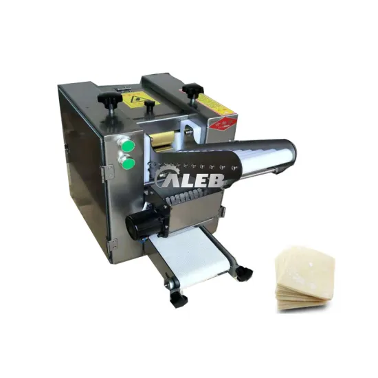 Automatic Machine for Making Various Types of Wrapper: Round, Square, Dumpling, Wonton, Samosa, and Skin Sheets