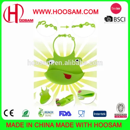 lovely food-grade large baby bibs,silicone baby bibs,funny baby bibs