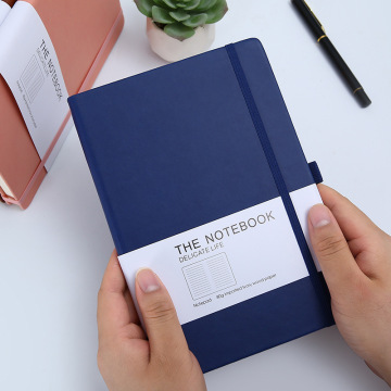Customized A5 Hardcover Notebooks with Mobile Holder in Bulk - Promotional PU Leather Box Packaging