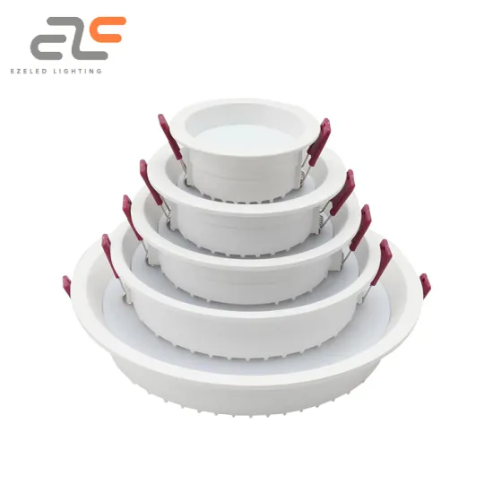 EZELED Hot Recessed Tri-CCT Optional Thin Anti-dazzle Round Downlight