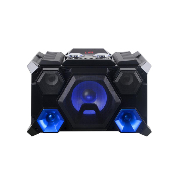 8 Inch 100W Indoor Karaoke Speaker with Mega Bass and USB Card Reader