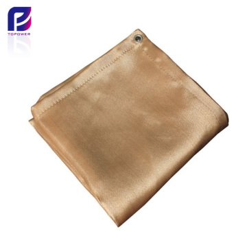 Tirai pengelasan fiberglass tugas berat untuk perlindungan kebakaran industri