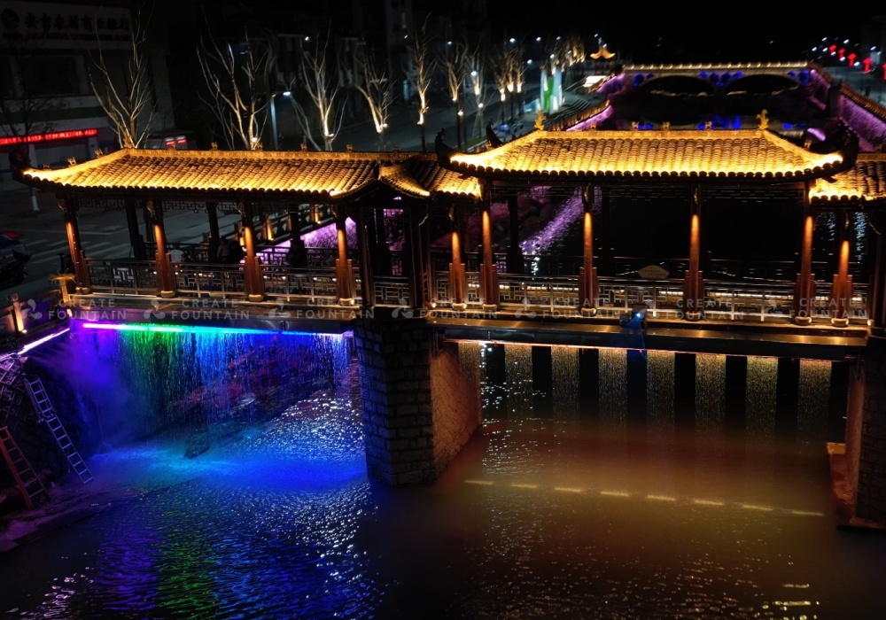 Bridge Musical Fountain