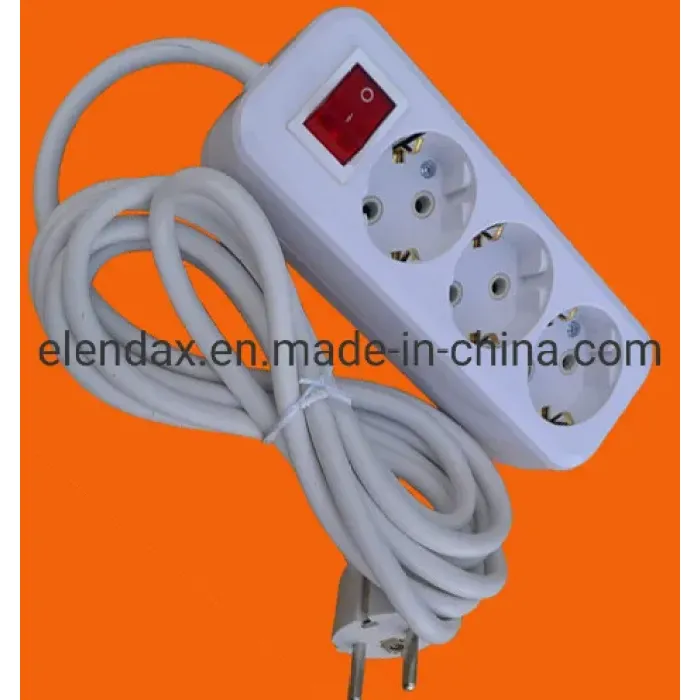 Soket Ekstensi 4 Arah dengan Kabel (E8004E)