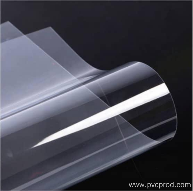 Blister packaging PVC plastic sheet