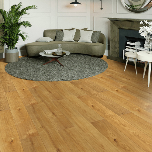 Natural wood finish high quality laminate floor 8mm