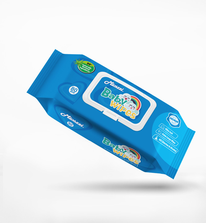 Baby Wet Wipes Pure Water Alcohol Free